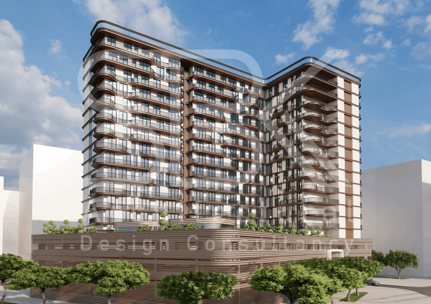 برج G+2P+14 homepageفي جزر دبي