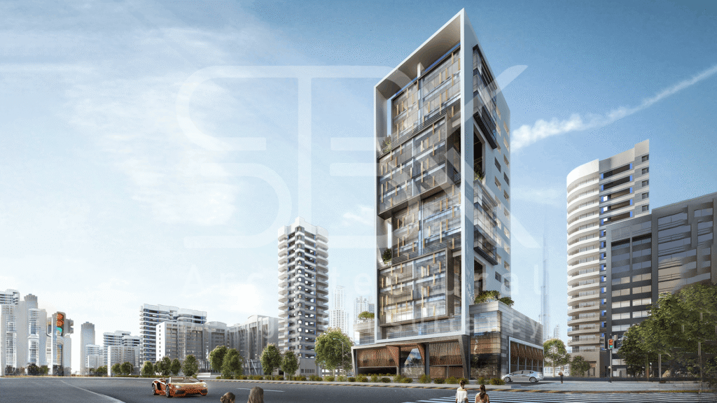 مشروع مبنى G+14 homepageفي منطقة الجدّاف