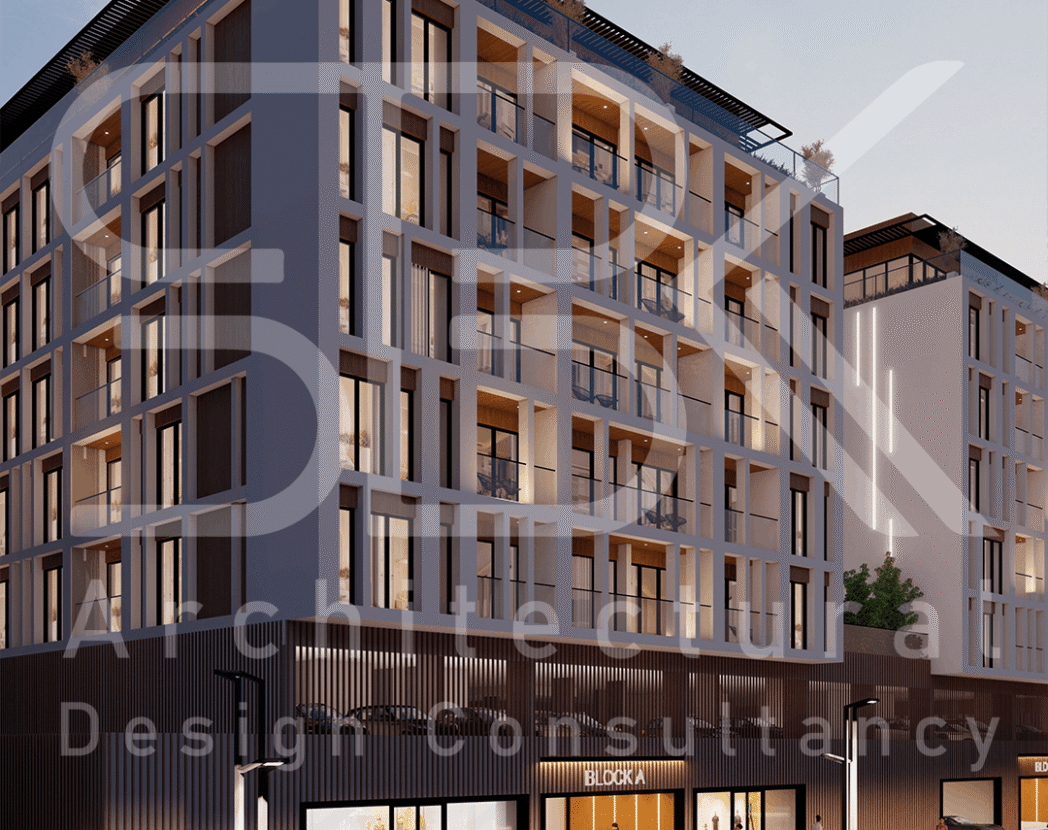 مشروع مبنى G+5+R في وادي الصفا 3